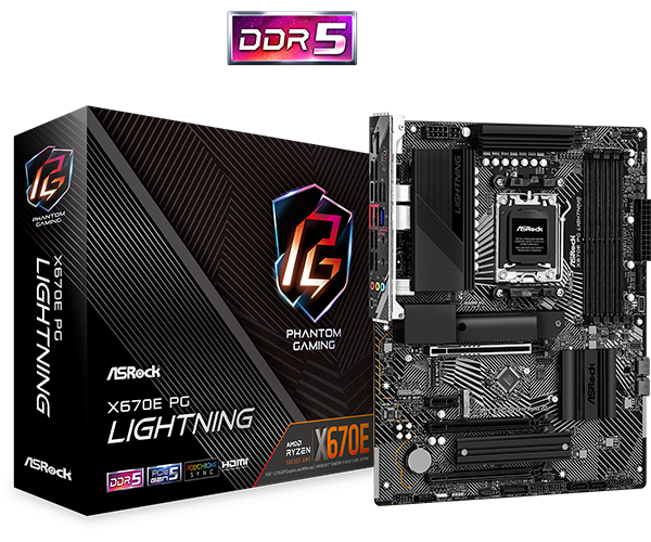 BOARD ASROCK X670E PG LIGHTNING DDR5