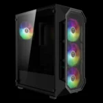CHASIS MID-TOWER GAMDIAS AURA GC1 ELITE RGB BLANCO Y NEGRO - Imagen 2