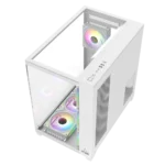 CHASIS ATX ICEBERG CRYSTAL CUBE XL 7 FAN BLANCO ARGB - Imagen 3