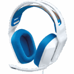 DIADEMA GAMER LOGITECH G335 (BLANCO Y NEGRO) - Imagen 4