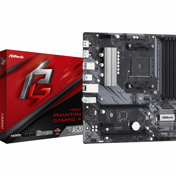 BOARD ASROCK A520M PHANTOM GAMING 4