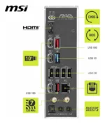 BOARD MSI MAG B850 TOMAHAWK MAX WIFI DDR5 - Imagen 6