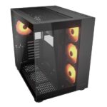 CAJA COUGAR FV150 NEGRA +4 FAN - Imagen 2