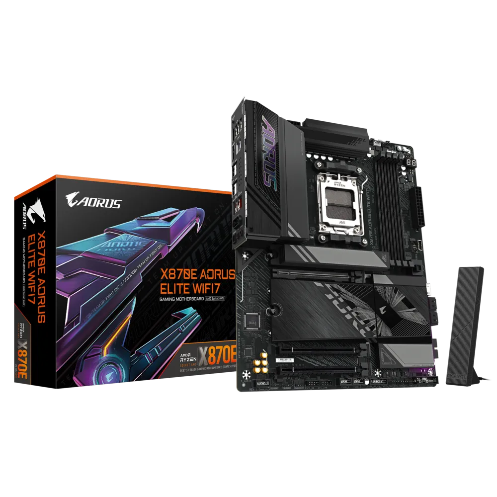 1000 (10) BOARD X870E AORUS ELITE WIFI7 - Imagen 1