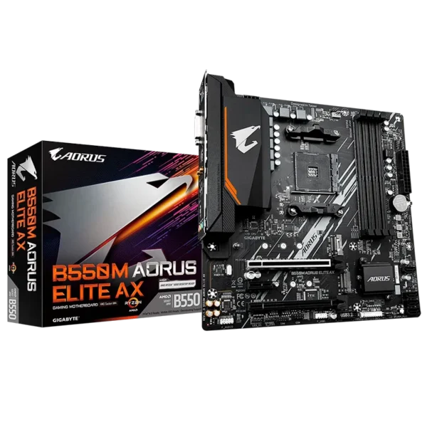 GIGABYTE B550M AORUS ELITE AX WIFI REV.1.3 – BOARD SOCKET AM4