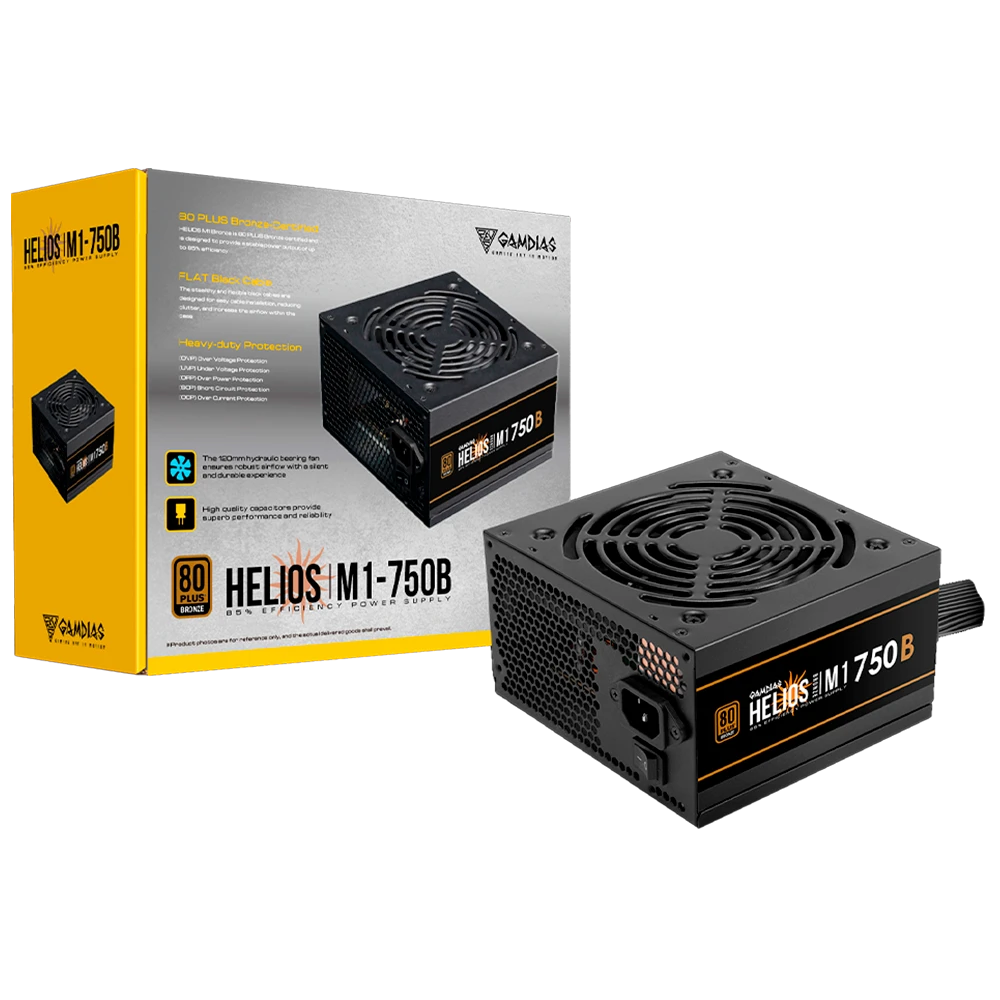 Product_202511151512311614058685.PNG FUENTE DE PODER GAMDIAS HELIOS M1-750B (80 PLUS BRONZE) - Imagen 1