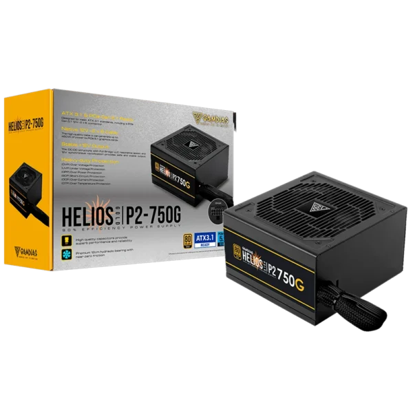 FUENTE DE PODER GAMDIAS HELIOS P2-750G (80 PLUS GOLD)
