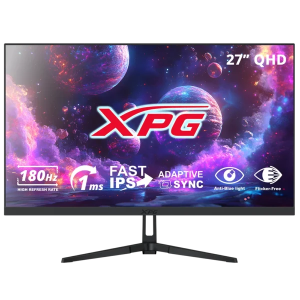 MONITOR GAMER XPG RIFT 27" QHD IPS 180Hz 1ms