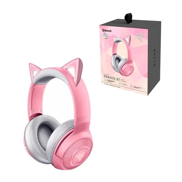 DIADEMA RAZER KRAKEN KITTY V2 BT ROSA