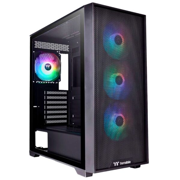 CAJA THERMALTAKE H390 TG ARGB 4FAN 750 BRONZE BLACK