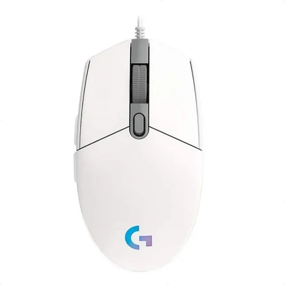 MOUSE LOGITECH LIGHTSYNC RGB (G203) BLANCO