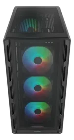 CHASIS COUGAR AIRFACE PURE RGB NEGRA 4 FAN RGB - Imagen 2