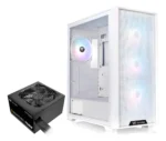 CHASIS THERMALTAKE H390 TG ARGB 4FAN 750W BRONZE NEGRO Y BLANCO - Imagen 2