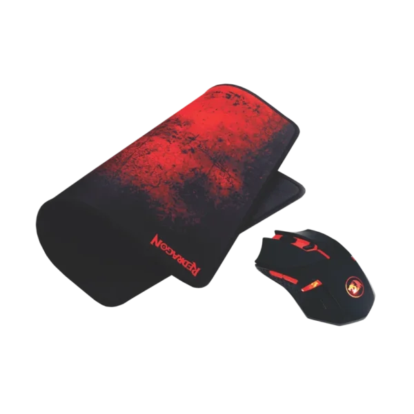 COMBO MOUSE GAMER REDRAGON + PAD MOUSE (M601wl-Ba)