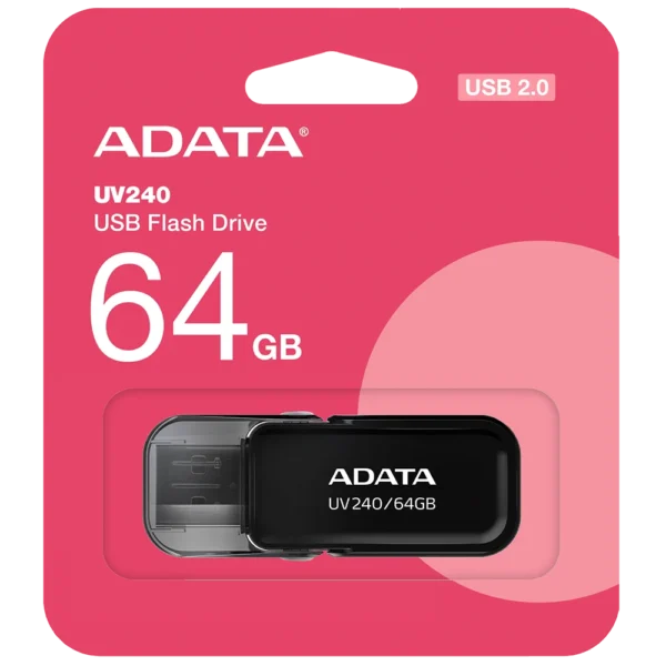 MEMORIA USB ADATA 64GB 2.0 (UV240)