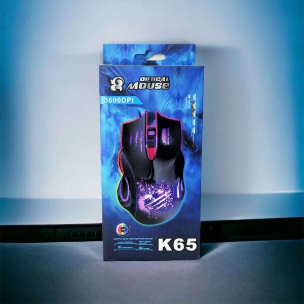 MOUSE ALAMBRICO GAMER K65