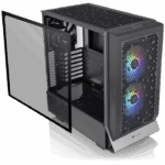 CHASIS THERMALTAKE CERES 300 TG ARGB BLACK - Imagen 3