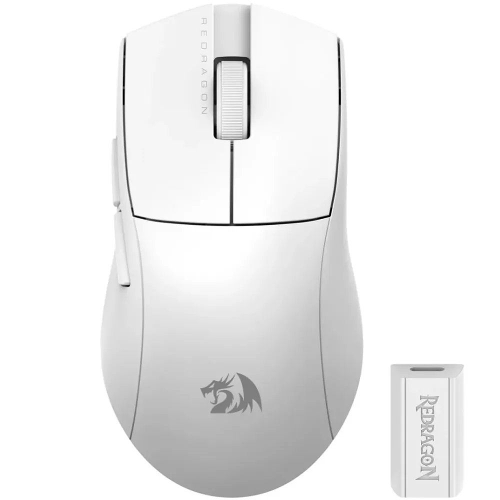 redragon-kingpro-m916-2 MOUSE REDRAGON KING PRO 1K (M916) NEGRO Y BLANCO - Imagen 1