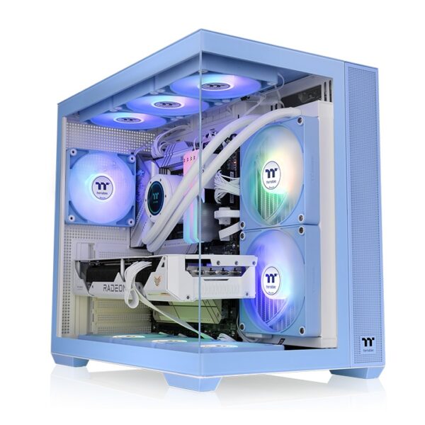 CAJA THERMALTAKE VIEW 380 TG ARGB 4FAN AZUL