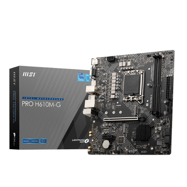 BOARD MSI PRO H610M-G DDR5 (LGA 1700)