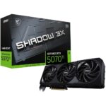 TARJETA DE VIDEO MSI SHADOW 3X RTX 5070TI 16GB