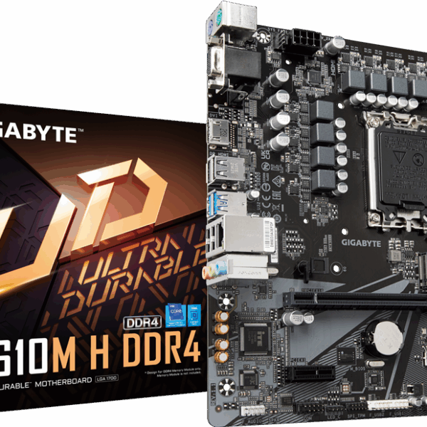 BOARD GIGABYTE H610M-H DDR4 LGA 1700