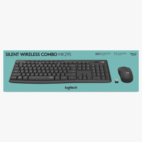COMBO INALAMBRICO TECLADO Y MOUSE LOGITECH MK295