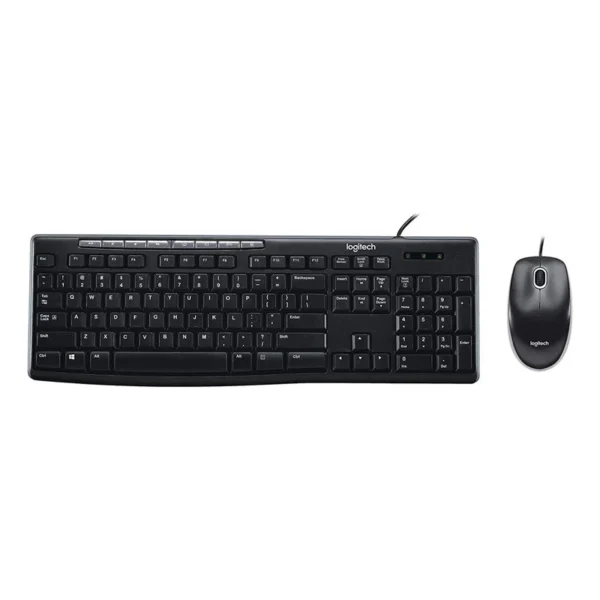 COMBO TECLADO Y MOUSE LOGITECH MK200 MEDIA