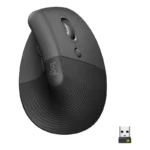 MOUSE INALAMBRICO ERGONOMICO LOGITECH LIFT VERTICAL BLANCO O NEGRO - Imagen 3