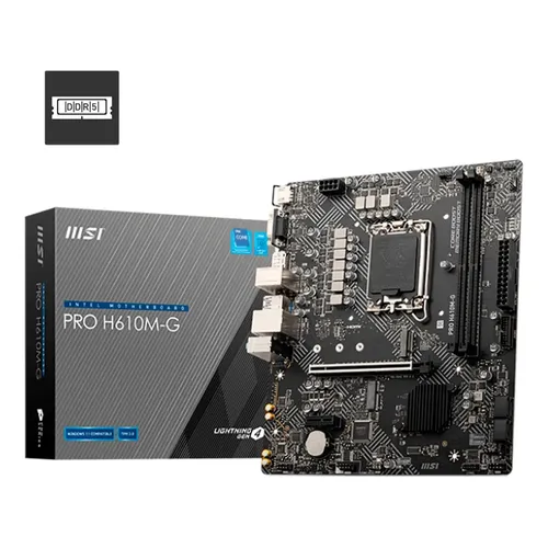 BOARD MSI PRO H610M-G DDR5 (LGA 1700)