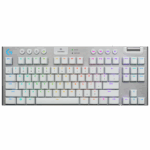 TECLADO MECANICO INALAMBRICO LOGITECH G915 TKL LIGHTSPEED RGB BLANCO