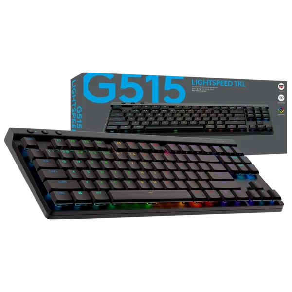 TECLADO MECANICO LOGITECH G515 TKL RGB NEGRO