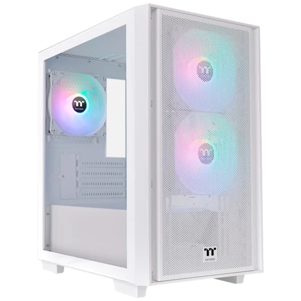 CHASIS M-ATX THERMALTAKE VERSA H16 TG RGB (BLANCA) + FUENTE 650W