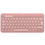 TECLADO INALAMBRICO BLUETOOTH LOGITECH PEBBLE KEYS 2 K380S NEGRO/BLANCO/ROSADO - Imagen 3