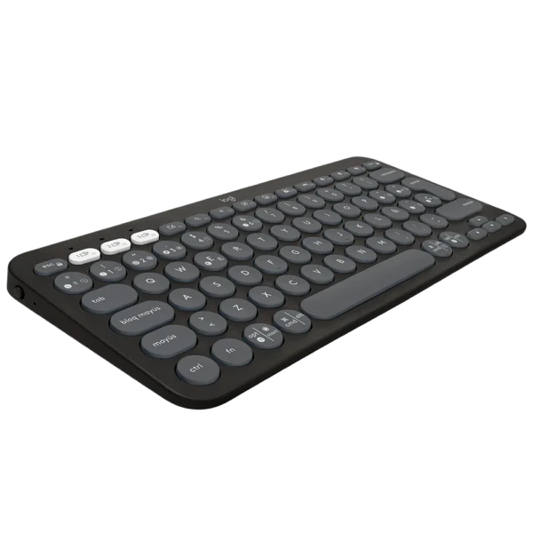 TECLADO INALAMBRICO BLUETOOTH LOGITECH PEBBLE KEYS 2 K380 NEGRO