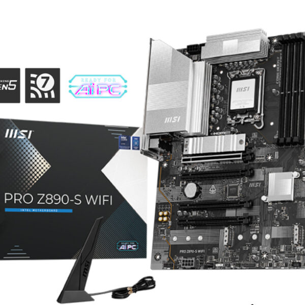 BOARD MSI PRO Z890-S WIFI DDR5 LGA 1851 CORE ULTRA