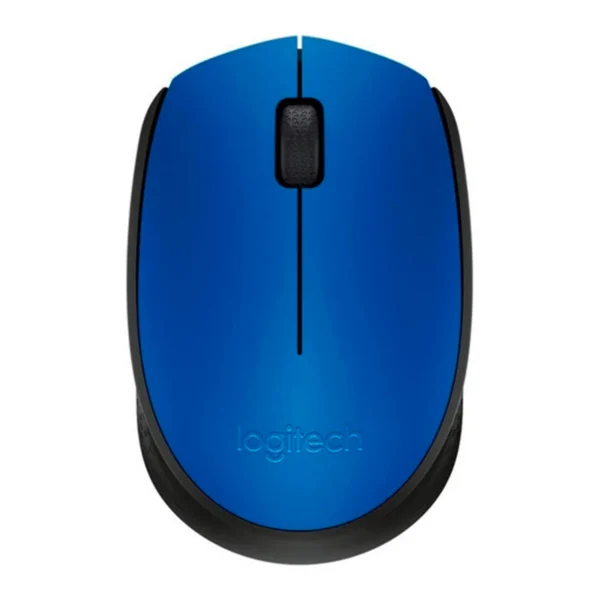 MOUSE INALAMBRICO LOGITECH M170 AZUL, NEGRO Y BLANCO