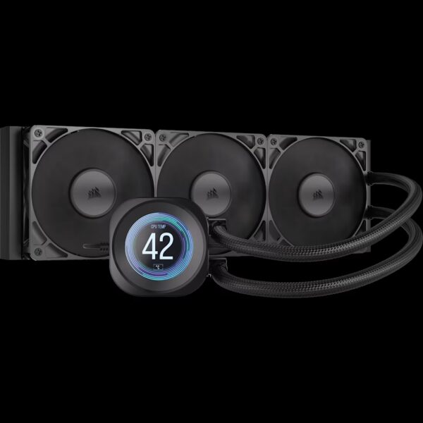 REFRIGERACION LIQUIDA CORSAIR NAUTILUS 360 RS LCD BLANCA Y NEGRA