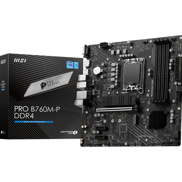 BOARD MSI PRO B760M-P DDR4 LGA 1700