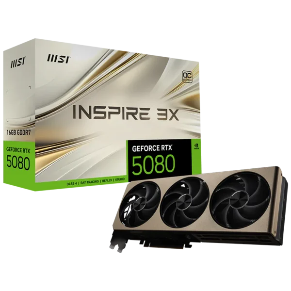 TARJETA DE VIDEO MSI INSPIRE 3X OC RTX 5080