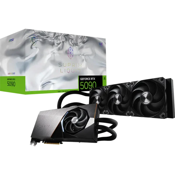 TARJETA DE VIDEO MSI SUPRIM LIQUID SOC RTX 5090 32GB