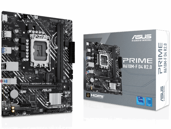 BOARD ASUS PRIME H610M-F D4 R2.0 DDR4
