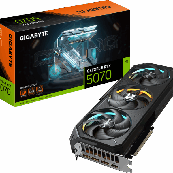 COMBO RTX 5070 12G GIGABYTE + FUENTE 750W 80 PLUS GOLD