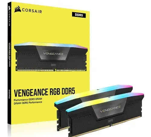 KIT DDR5 32GB (2X16) 6400MHZ CORSAIR VENGEANCE RGB (PREVENTA)