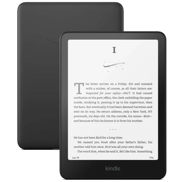 LECTOR ELECTRÓNICO AMAZON KINDLE PAPERWHITE 7" 16GB NEGRO (12° GEN, 2024)