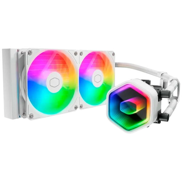 REFRIGERACIÓN LIQUIDA COOLER MASTER MASTERLIQUID 240 CORE II RGB (BLANCO)