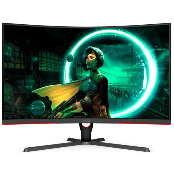 MONITOR GAMER CURVO AOC 31.5" FHD VA 165HZ 1MS (MPRT) C32G3E