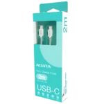 CABLE ADATA USB-C A USB-C 100W BLANCO (2 METROS) - Imagen 3