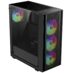 CHASIS GAMDIAS AURA GC2 ELITE RGB + FUENTE GAMDIAS 650W 80 PLUS BRONZE