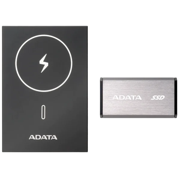 UNIDAD SÓLIDA EXTERNA & POWER BANK MAGNETICA ADATA SR800 1TB (USB-C)